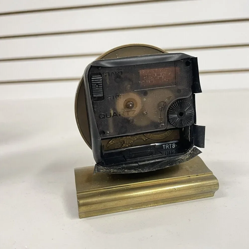 Vintage Gerald R. Ford US Mint Treasury Bronze Medal CONVERTED TO CLOCK - LN